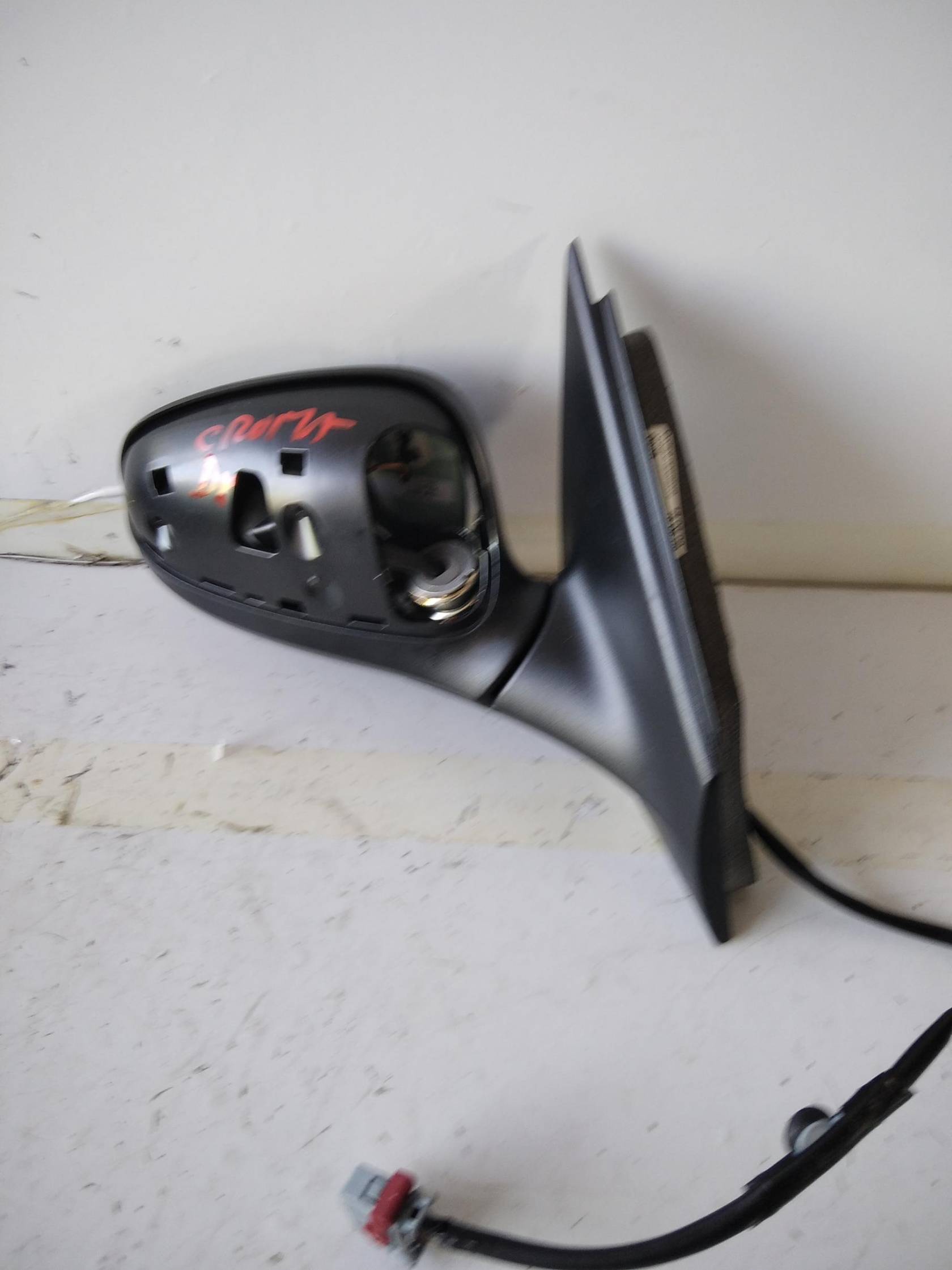 Retrovisore est. regolaz. elettr. dx.